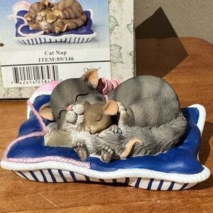 Fitz and Floyd, Charming Tails “Cat Nap” 89/146